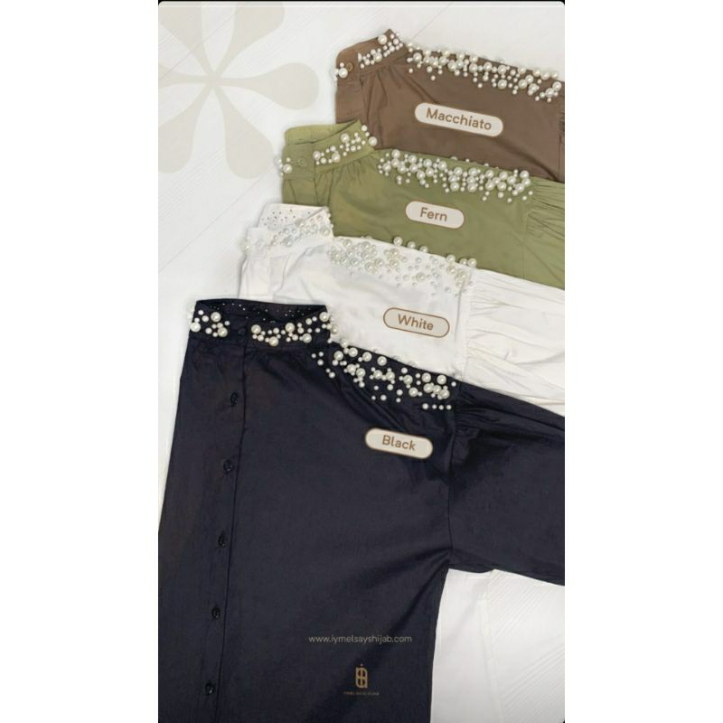 Preloved PEARL TOP Black IymelSaysHijab