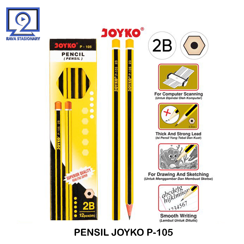 

PENSIL 2D JOYKO P-105 / PCS