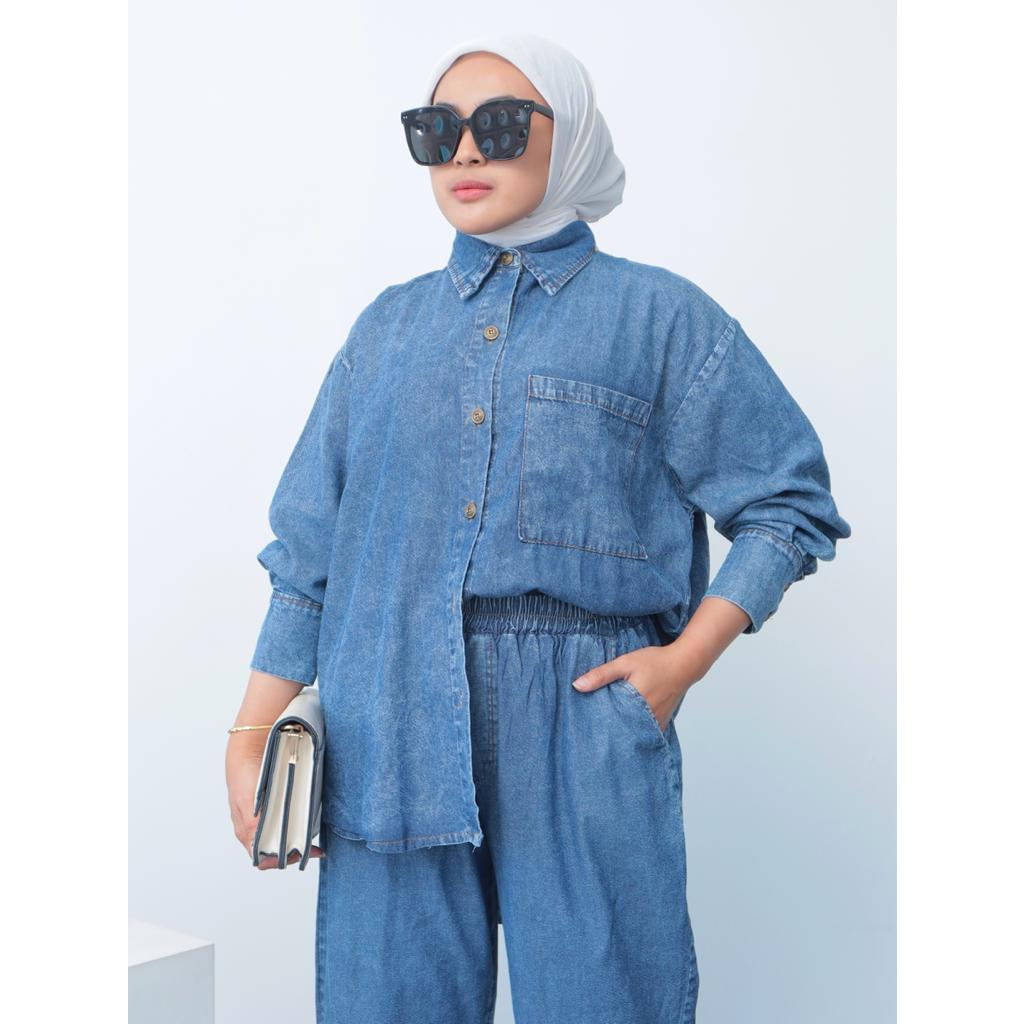 One Set Denim Erica Jumbo - 2306.01.045