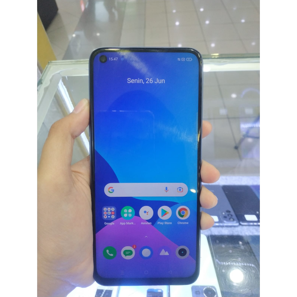 REALME 7 8/128GB SECOND RAM 8GB INTERNAL 128GB SECOND MULUS FULLSET