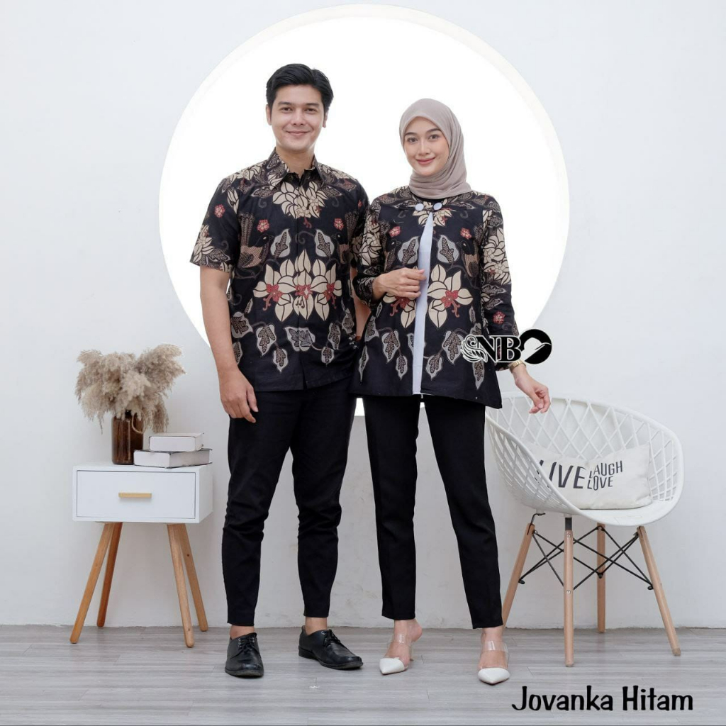 Batik Couple New Arrival Koleksi Batik Couple Kantor Seragam M L XL XXL