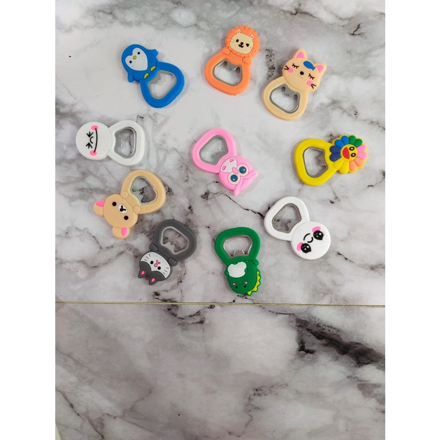 CODMJ88 PEMBUKA BOTOL MAGNET MOTIF KARTUN