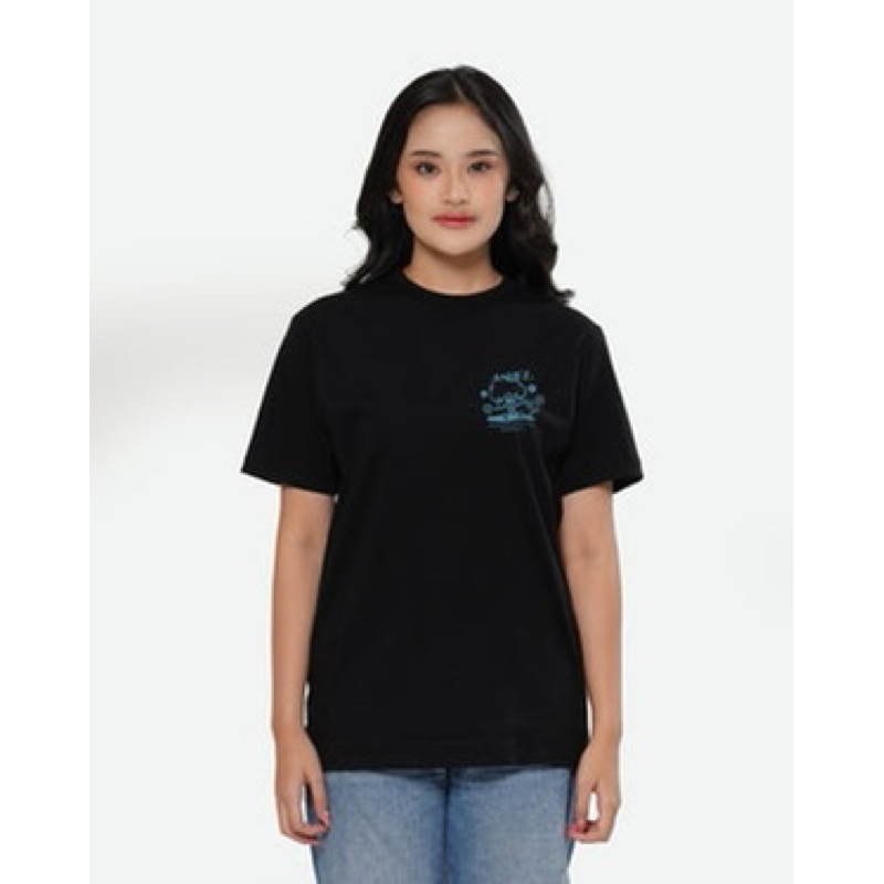 Tshirt Oversize Erigo X JKT48 Vol.3 Tim Ashel Hitam Unisex (XL)