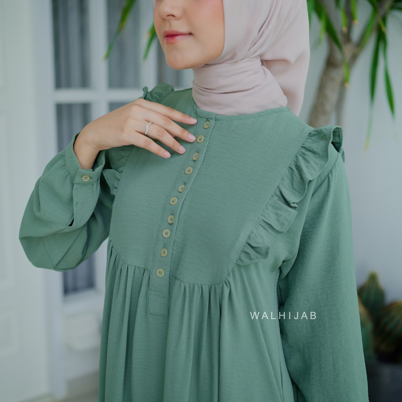 Zalina Dress - Dress Crinkle Airflow Premium Busui