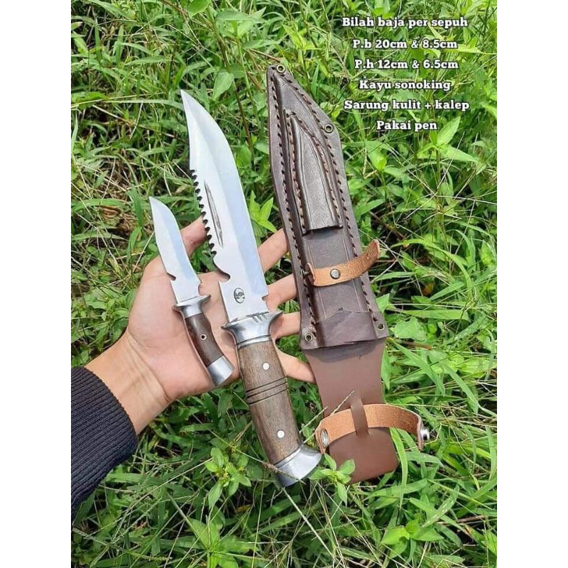 pisau camping, perlengkapan survival, pertahanan diri