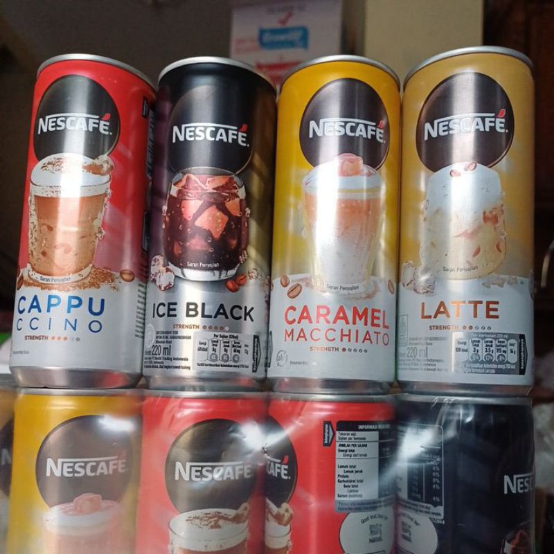 [KALENG] NESCAFE 220 ml Kopi Instan Kaleng