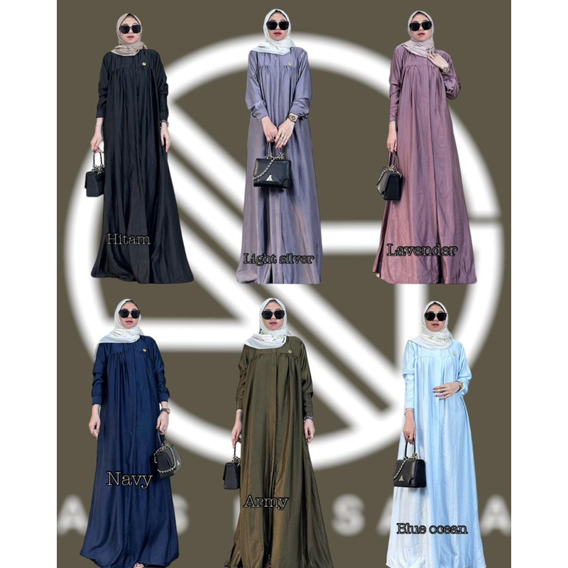 Gamis Adelia Pasha Sabrina Series ANS 758✨