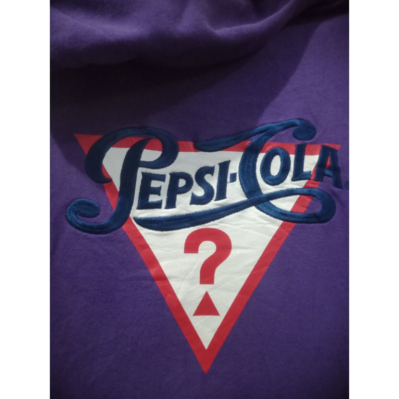 Hoodie guess kolab pepsi