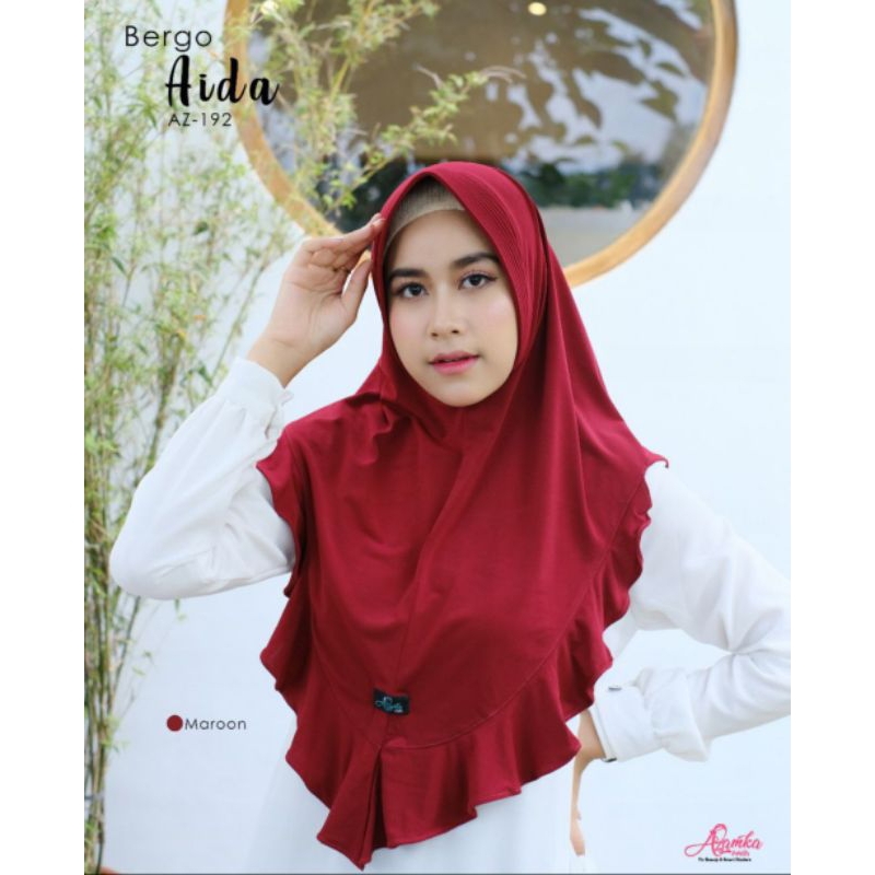 JILBAB BERGO AIDA BY AZAMKA
