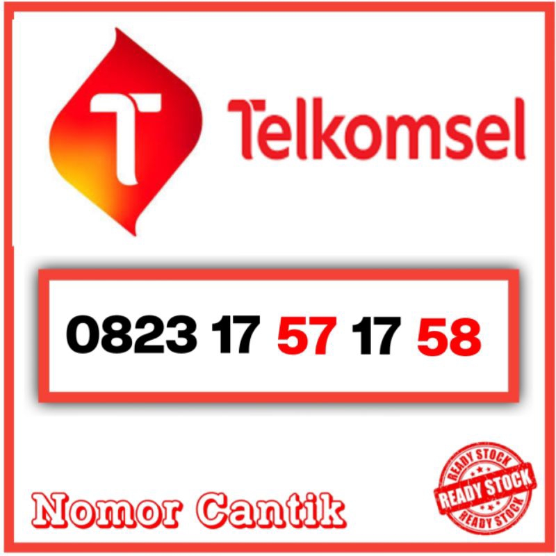 kartu telkomsel cantik combo sakti 0823 1757 1758