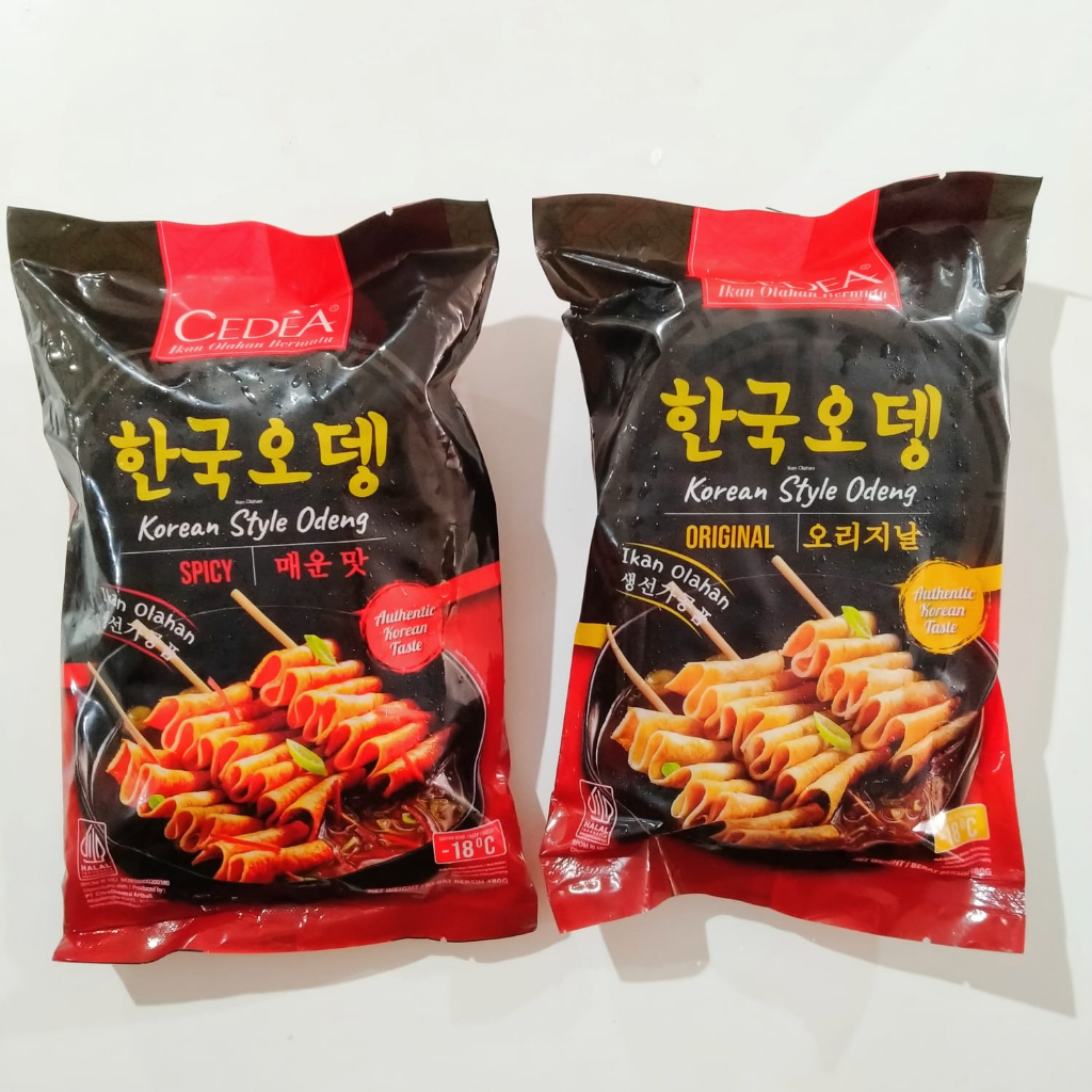 

CEDEA korean odeng spicy dan original 480gr