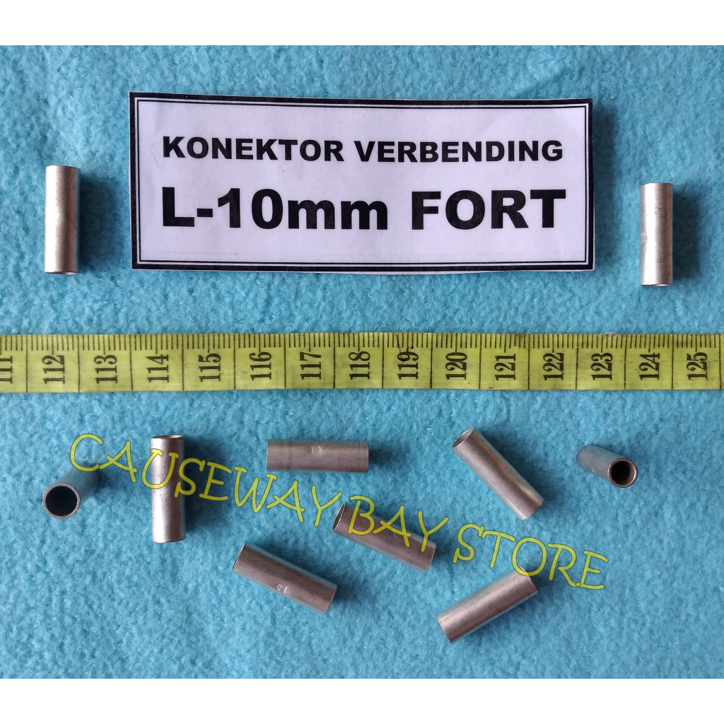 KONEKTOR VERBENDING L-10mm² / KONNEKTOR CABLE 10mm² FORT