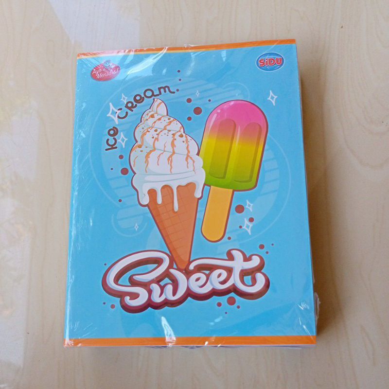 

Buku Tulis Sidu 38 Lbr (1 Pack isi 10 Buku)