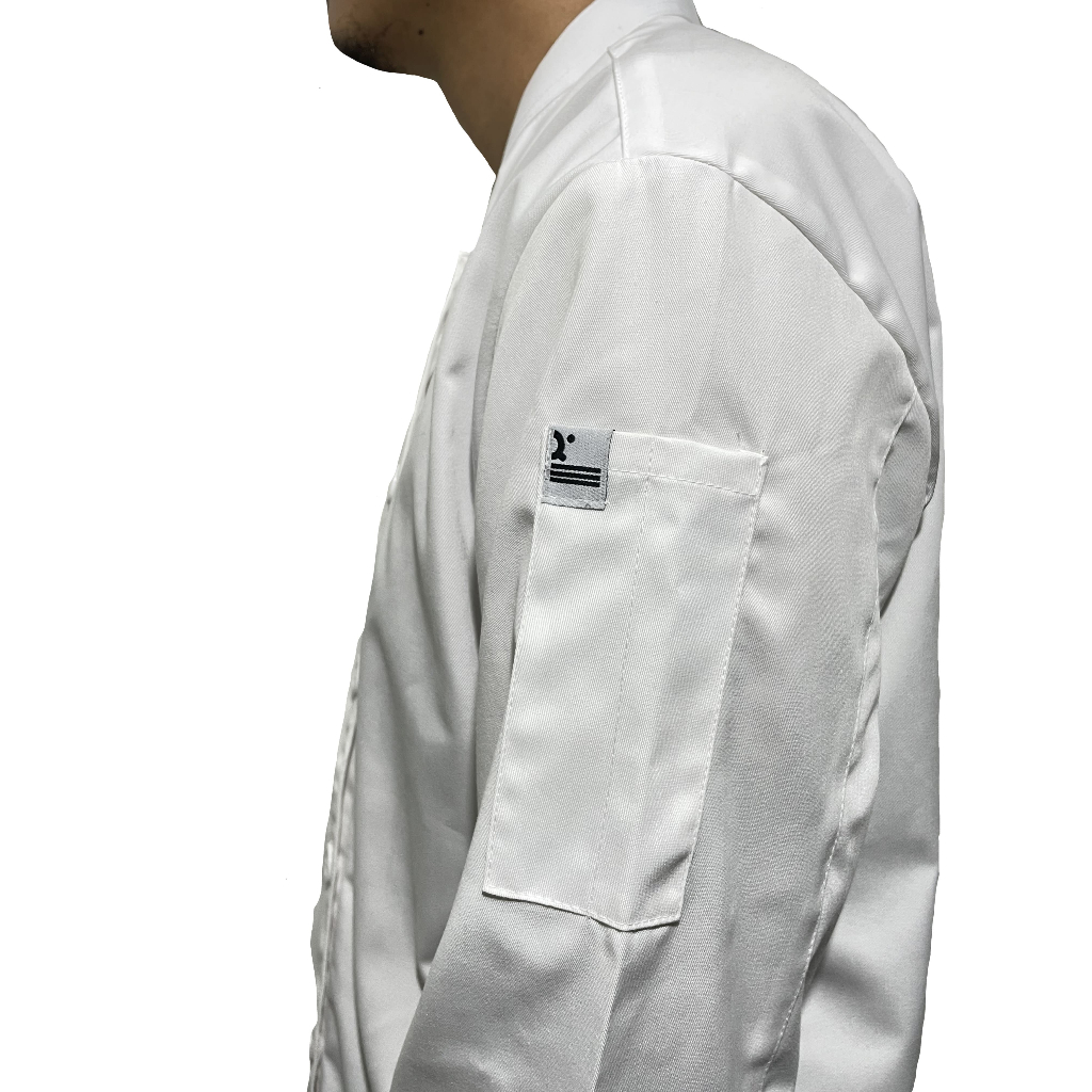 Tradisional Chef Jacket Double Breasted Pria dan Wanita by QEIS UNIFORM