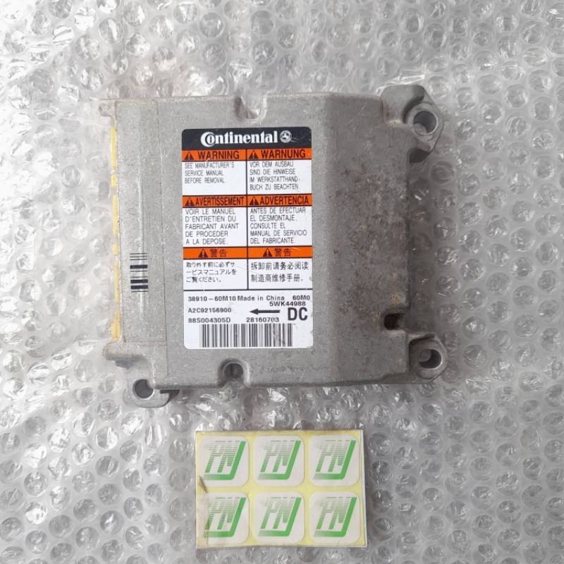 Modul Airbag SRS Suzuki Ertiga 38910-60M10 Produk Original Kualitas Terjamin