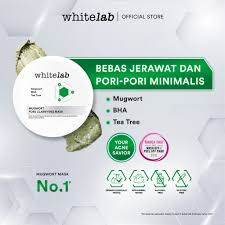 whitelab Mugwort pore clarifying mask