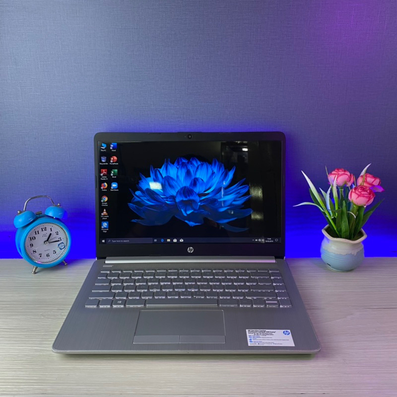 Laptop Hp 14s Intel Celeron N4020 Ram 4GB SSD 256GB Window10 Mulus