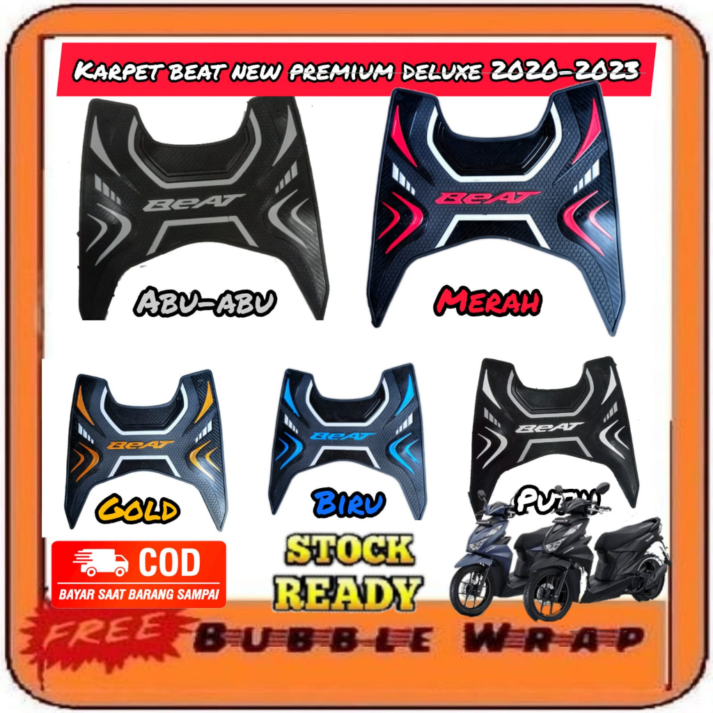 Karpet Motor beat deluxe 2020 2021 2022 2023 2024 2025  premium VN ONE / Karpet Beat CBS ISS DELUXE 