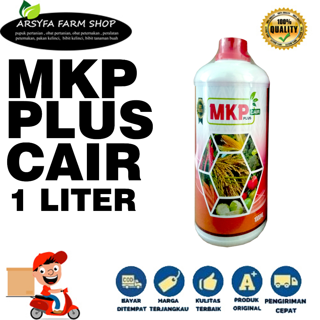 Pupuk MKP Plus Cair 1 Liter