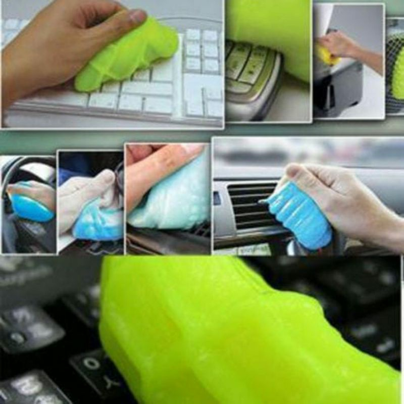 Slime Jelly Pembersih Debu Gel Pembersih Kotoran Dashboard dan Keyboard