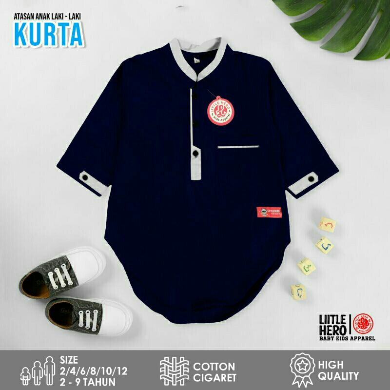 New Kemeja Kurta Anak Laki-laki High Quality