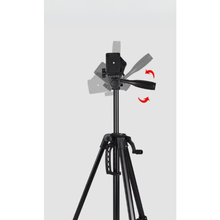 Tripod 3366 for Camera Digital / Smartphone Tripod HP 140cm  Free Holder HP