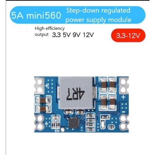 Step-Down 5A DC-DC Mini560 DC Regulated Power Supply (D3102)