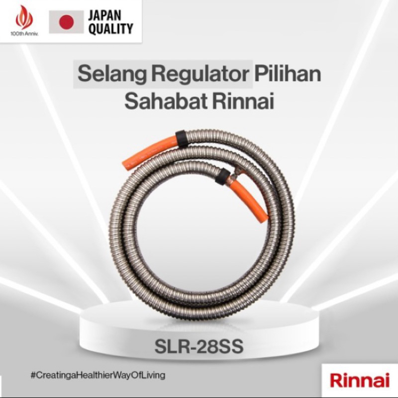Rinnai - Selang Gas Rinnai SLR 28 SS