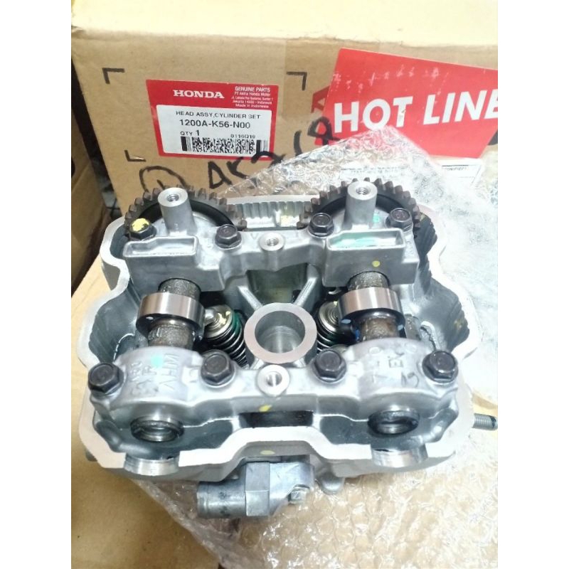 HEAD ASSY CYLINDER  SONIC150 CBR150RR CB150R SUPRAGTR100%original AHM