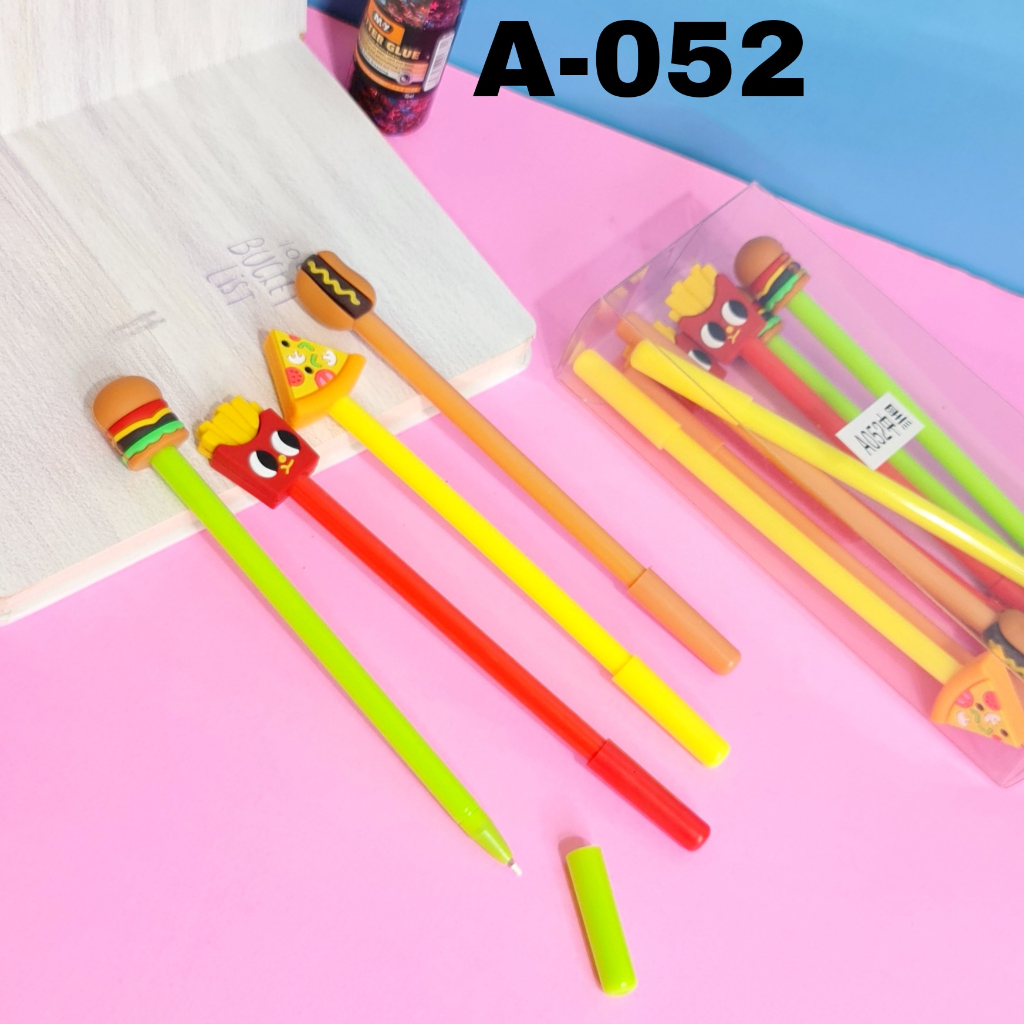 

SOS Bolpen Gel Fancy+Topper(12pc)/Pulpen/Pen/Balpen/Ballpoint