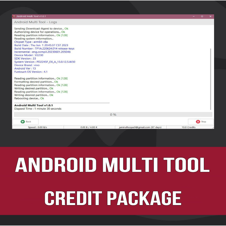 CREDIT ANDROID MULTI TOOL | AMT