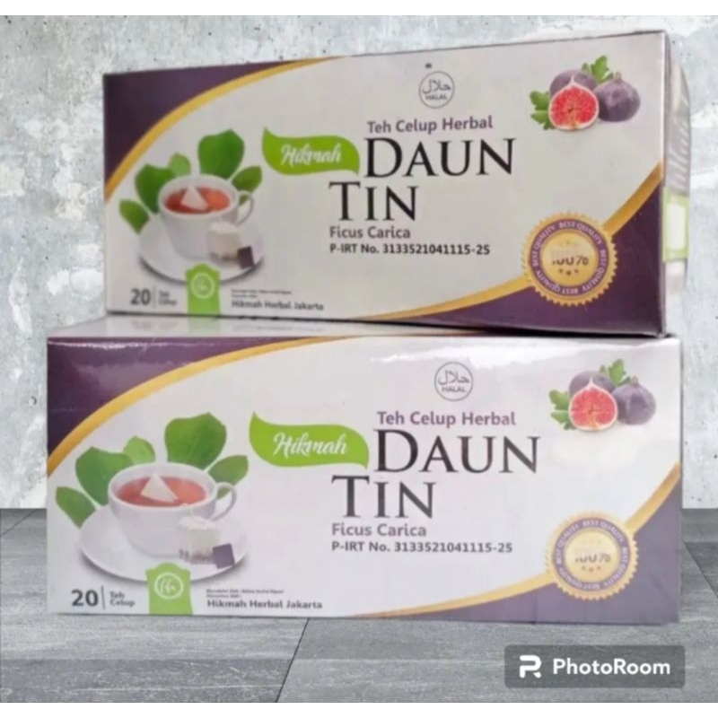 

Teh Celup Herbal Daun Tin Hikmah isi 20 Kantong