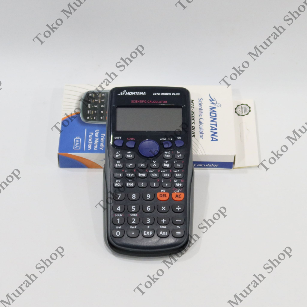 

Kalkulator Ilmiah Montana MTC-350ES Plus / Scientific Calculator MTC-350ES