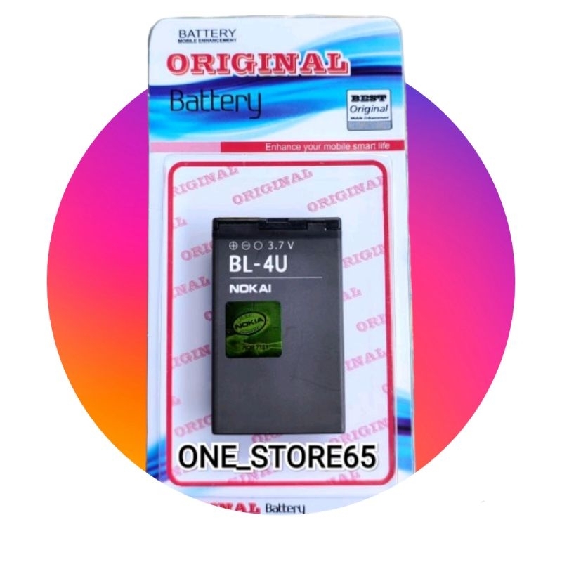 BATRE BATERAI NOKIA BL-4U BL4U / NOKIA ASHA 210 300 305 306 308 309 310 311 501 BL4U BL-4U BL 4U