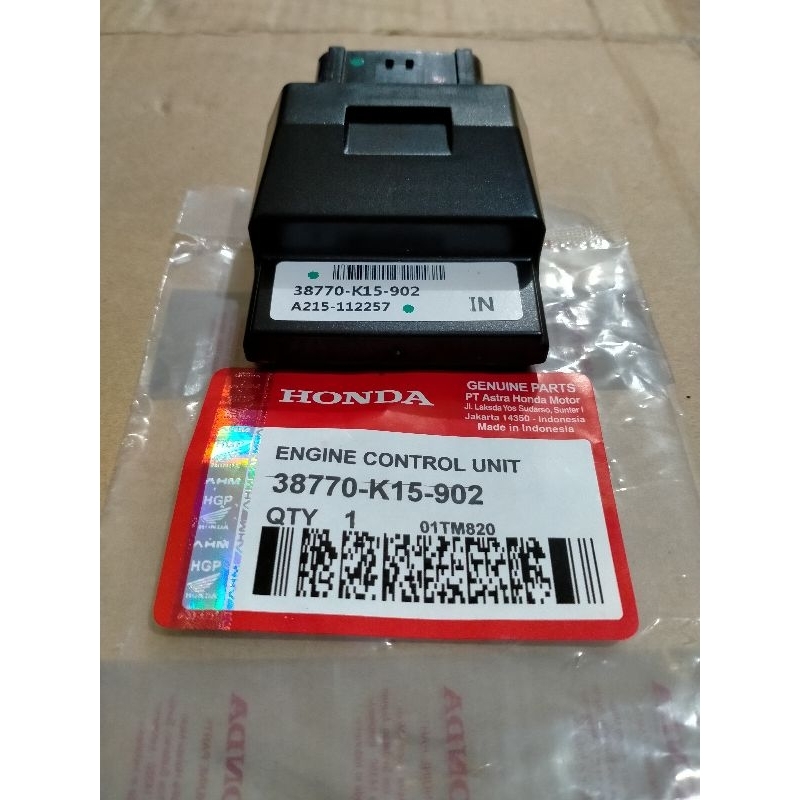CDI ECU Honda CB 150 R old CBR 150 old 2013, 2014 kode - K15