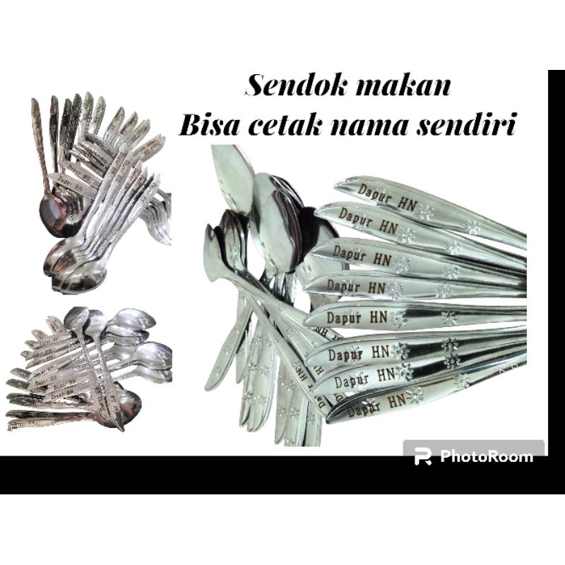 SENDOK MAKAN CUSTOM NAMA