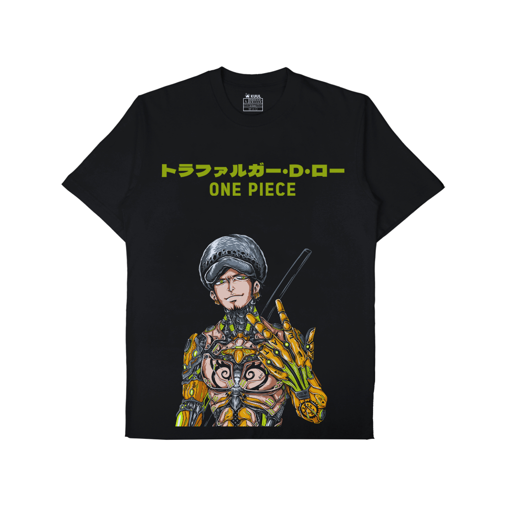 KAOS TSHIRT  BAJU ANIME ONE PIECE TRAFALGAR D WATER LAW SPECIAL EDITION COTTON COMBED - KUUL INDUSTRIES