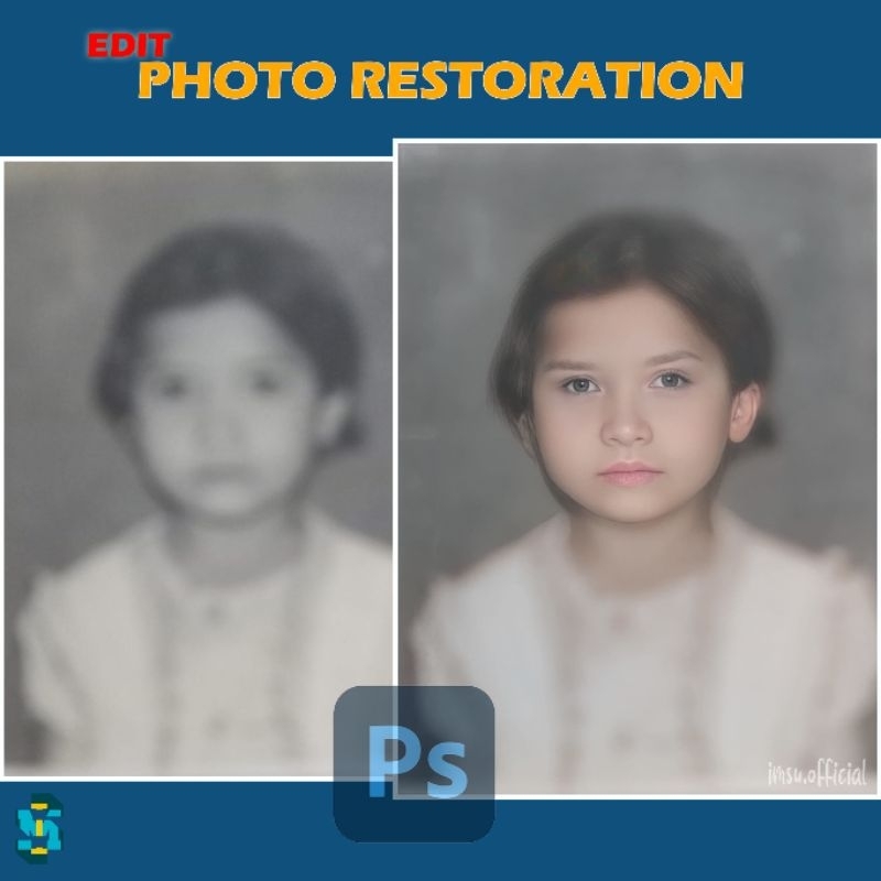 Edit Photo Restoration / Foto Restorasi Memperbaiki Foto Lama,Rusak,Kusam HIGH QUALITY