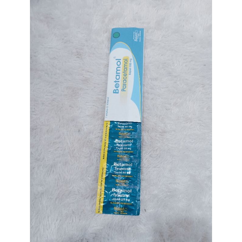 BETAMOL PARACETAMOL 500MG 1STRIP 1KAPLET