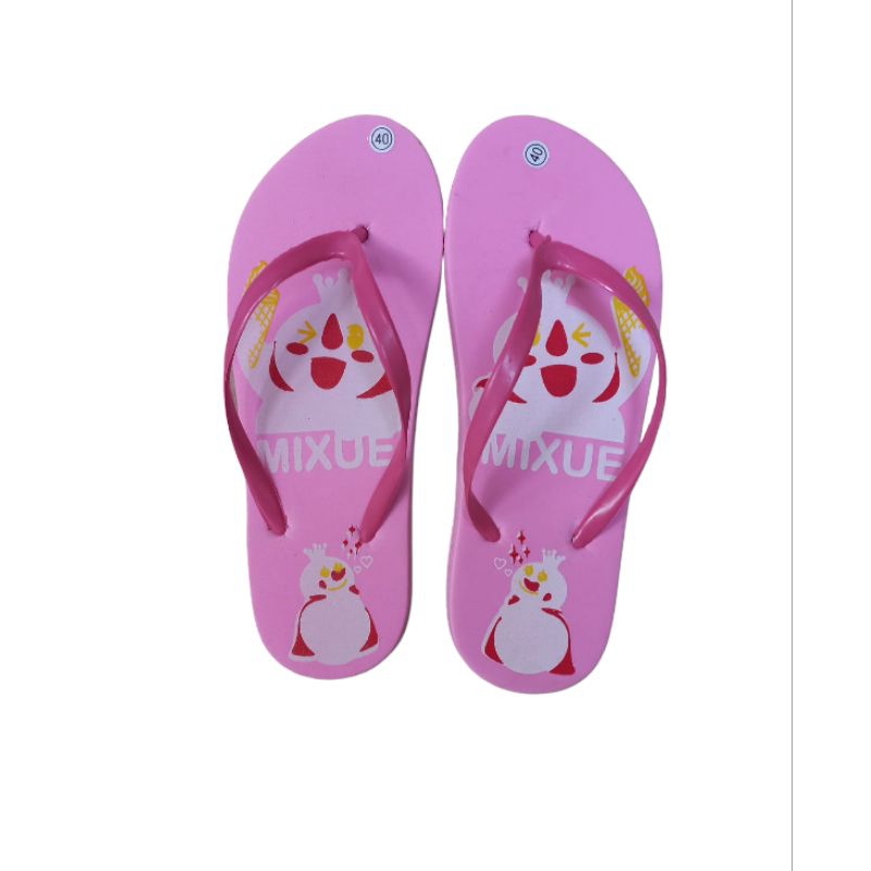 Sandal Jepit | Flip Flop Wanita Mixue Trandy