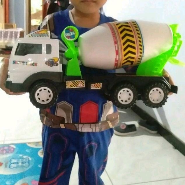 BISA COD MAINAN MOBIL TRUK KONSTRUKSI MOLEN / MIXER BESAR
