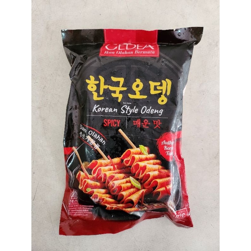 

Korean Style Odeng Cedea Spicy 480 gram