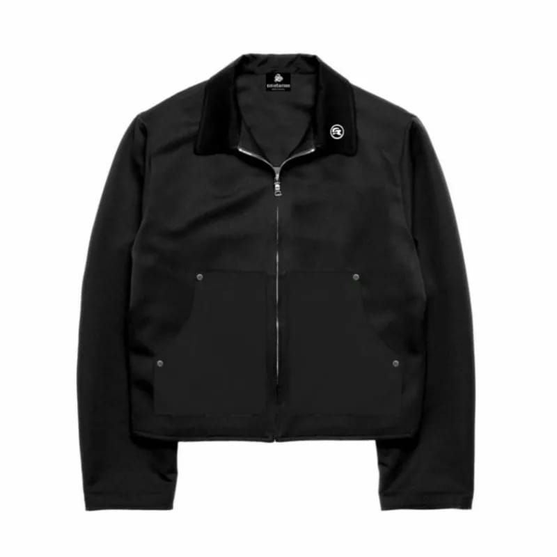 Satisfaction - Boxy Work Jacket Zipper Polos Black