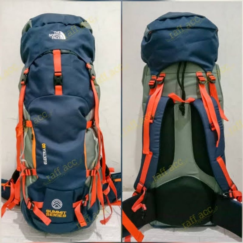 Tas Hiking/Tas Carrier/Tas Gunung 60L Sudah pake Frame Kuat tebal