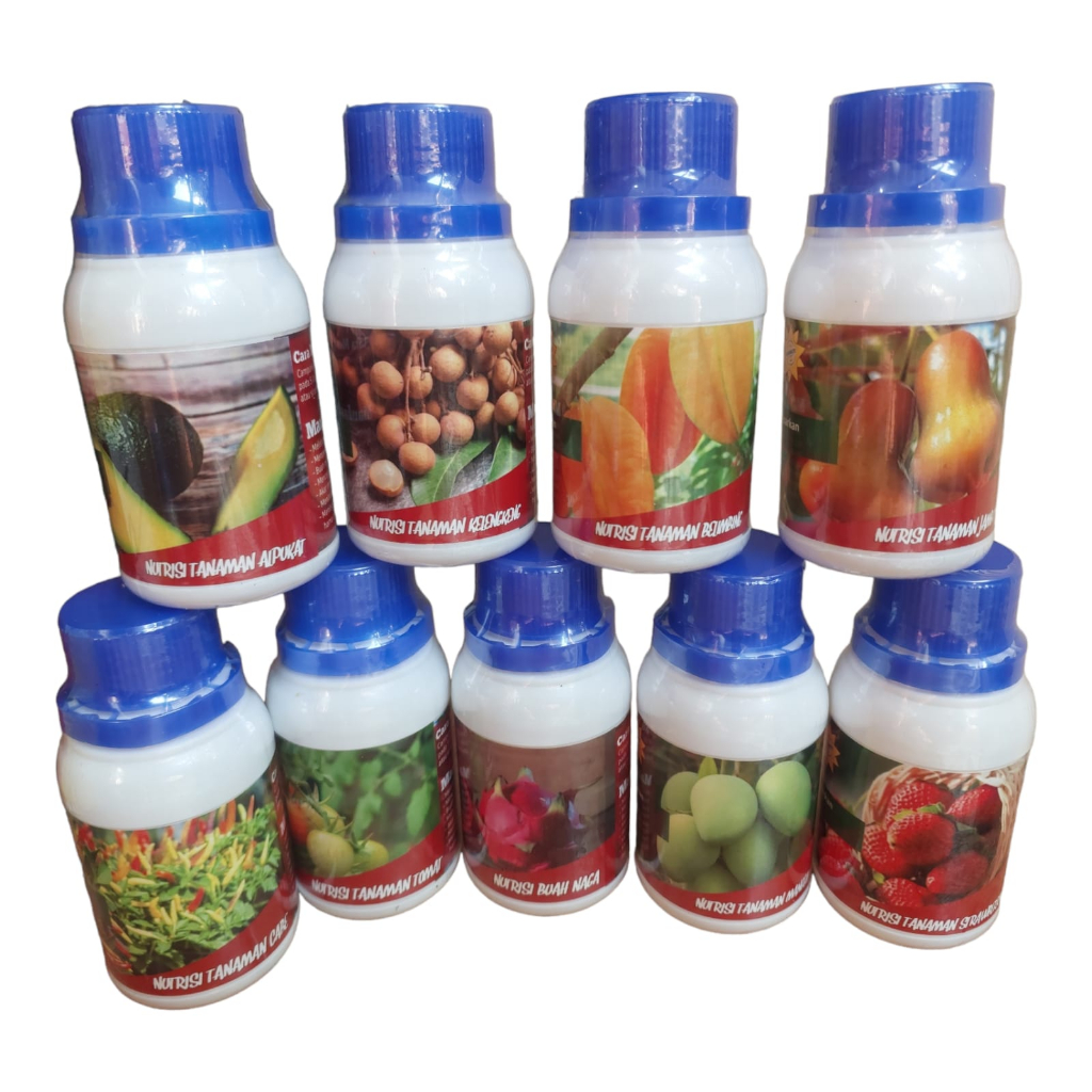 Pupuk Buah Belimbing Premium Organik GrowBoost Buah Belimbing 100ml