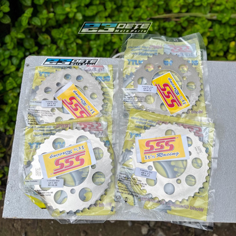 gir gear belakang sss 428 mata 34 35 36 37 38 rx king / jupiter / rxz