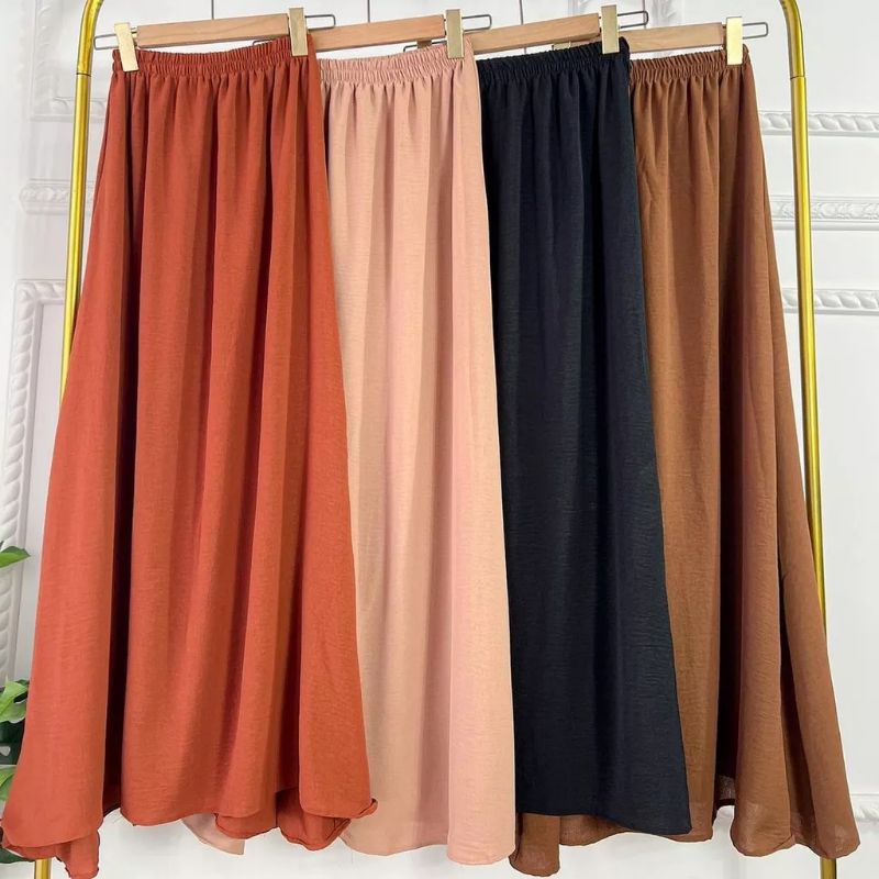 ROK CRINKLE AIRFLOW JUMBO / ROK PANJANG CRINKLE BAHAN PREMIUM