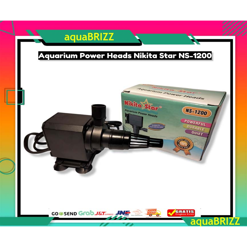 Nikita Star Ns 1200 Ns1200 Ns-1200 Mesin Pompa Akuarium Aquarium aquascape Nikita star murah IKAN HIAS