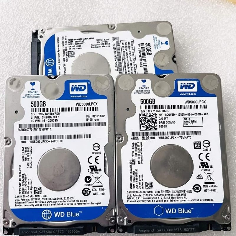 Hardisk Laptop 500gb Slim terlaris