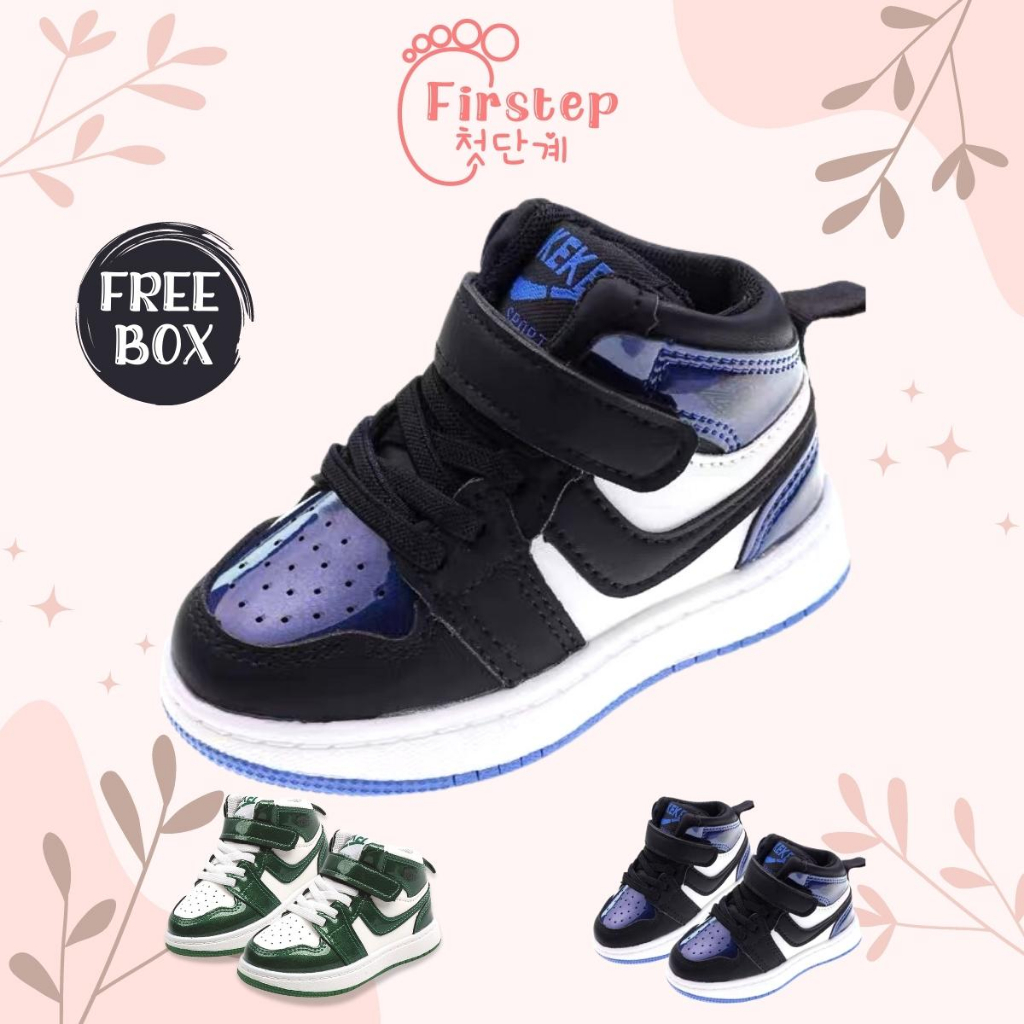 Sepatu Anak Perempuan Dan Laki Laki Import Sneaker Anak Usia 1-5 Tahun FS135